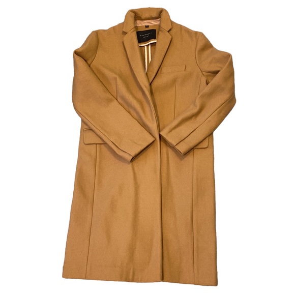 NWOT Equipment Arostide Tan Coat - Picture 2 of 12